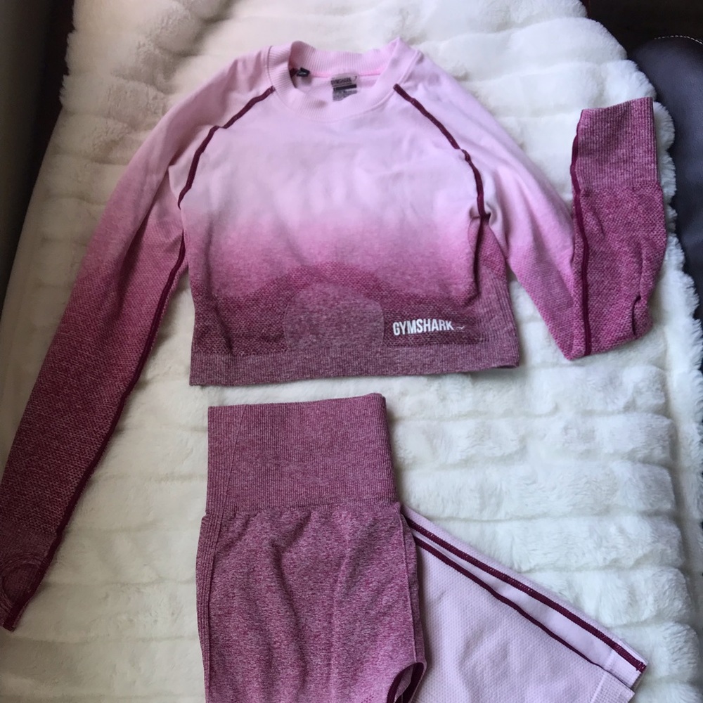 GYMSHARK Pink Ombré Set - Picture 2 of 4